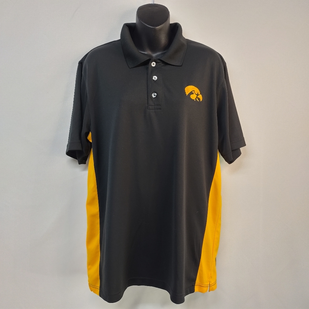 Pro Edge Iowa Hawkeyes Men's Black T-shirt Size L
